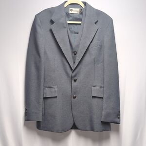 Vintage Levi's Panatela Blazer And Vest Matching Set